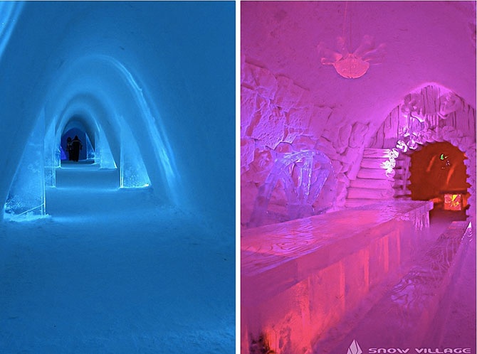 8 удивительных ледовых отелей мира (27 фото)