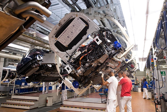 Как делают автомобили Volkswagen (21 фото)