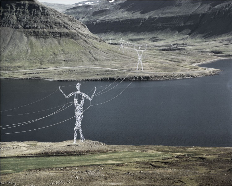 Электрические гиганты Исландии (5 фото)