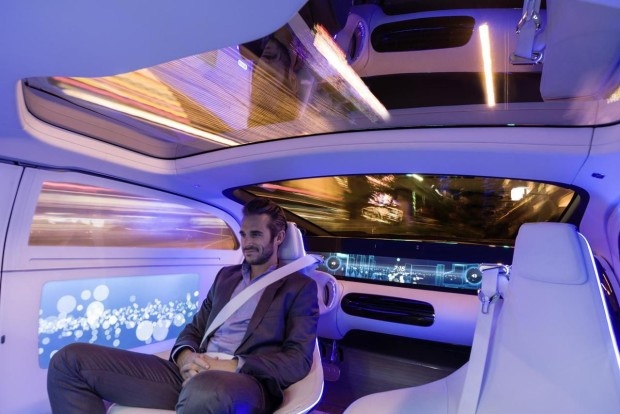 Mercedes-Benz представил концепт беспилотного автомобиля будущего (18 фото)