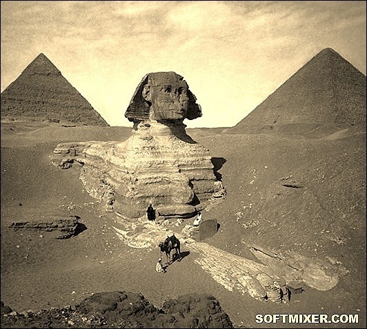 Загадки египетского Сфинкса (8 фото)