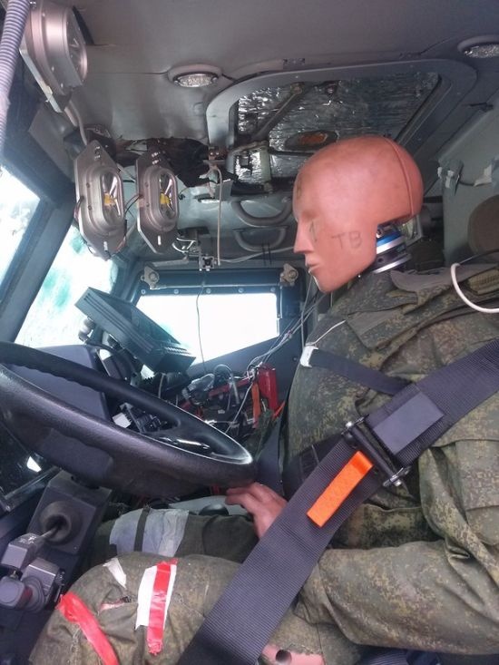 «Тайфун» - новый бронетранспортер российской армии (10 фото)