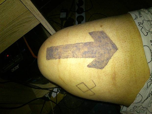 Фото плохо сделанных татуировок (43 фото)