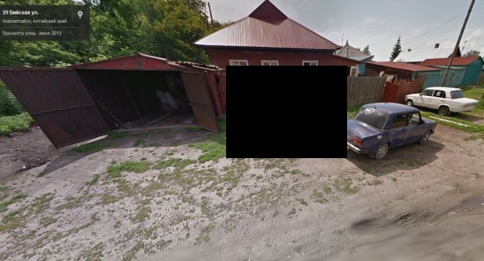 Что увидел Google Street View в городе Новоалтайске (4 фото)
