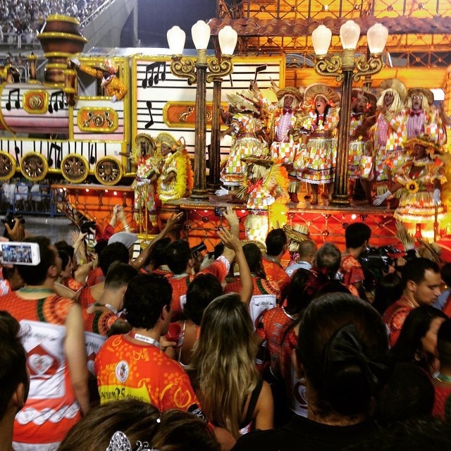 Фотографии карнавала в Рио-де-Жанейро (36 фото)