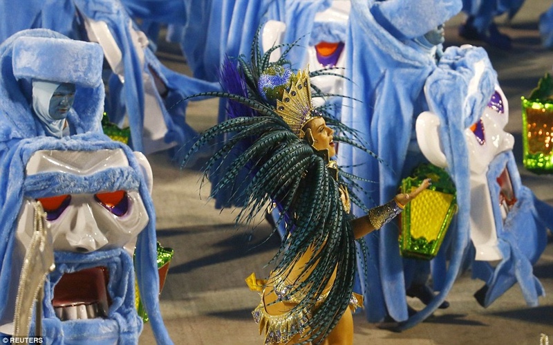 Красивые фото карнавала в Рио (39 фото)