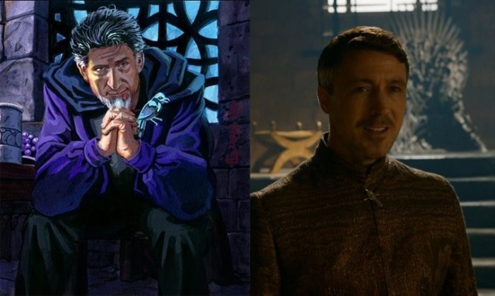 Сравнение внешнего облика персонажей "Игры престолов" в сериале и книге