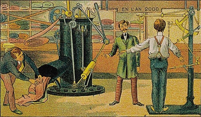 Как представляли будущее в 1900 году (23 фото)