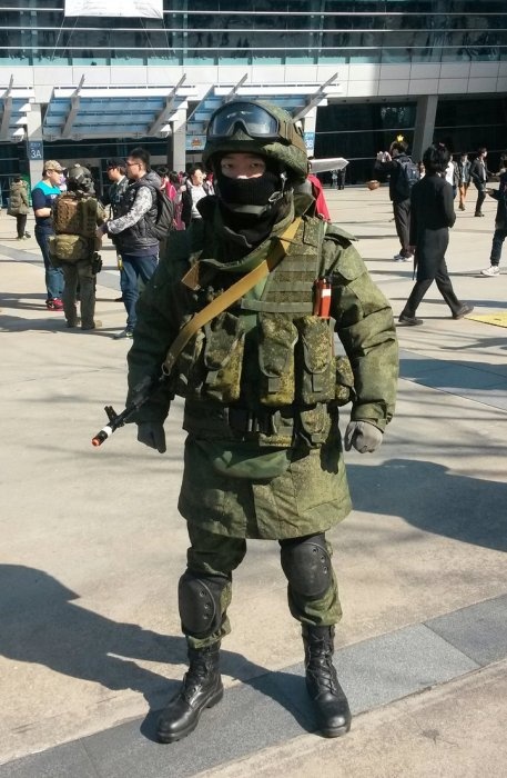 Косплей в русской военной форме (25 фото)