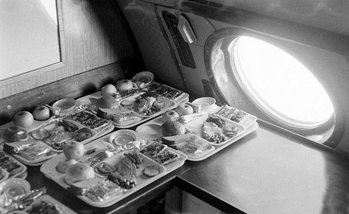 Места для пассажиров первого класса в самолетах советского Аэрофлота