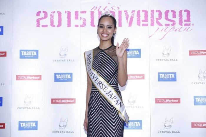 В Японии победительницей национального конкурса красоты стала дочь афроамериканца (13 фото)