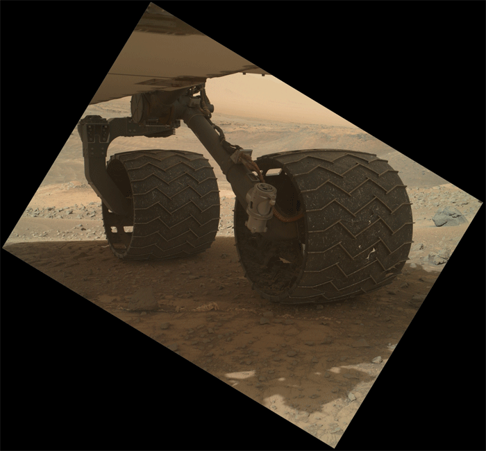 Последние результаты работы марсохода Curiosity(8 фото)