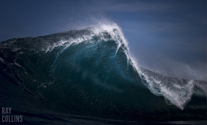 Завораживающие фотографии океана Рэя Коллинза (13 фото)