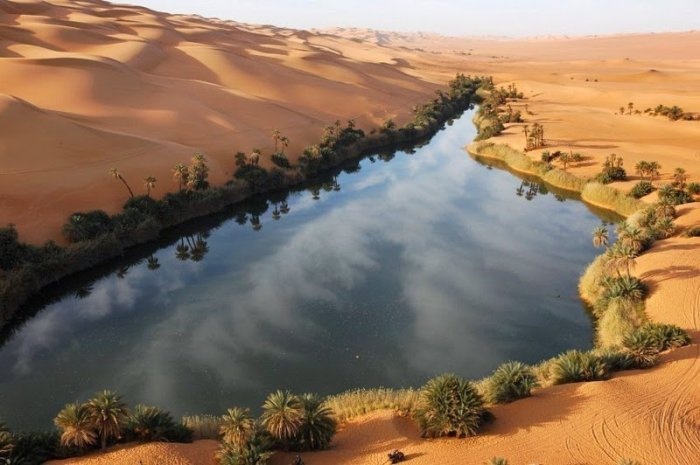 Красивые фото ливийского оазиса (10 фото)