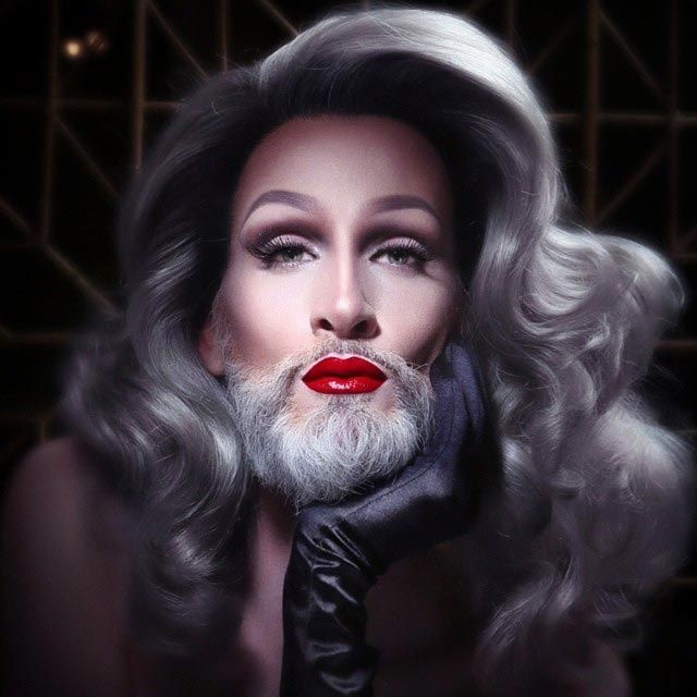 Женщина с бородой в исполнении визажиста Мату Андерсена (23 фото)