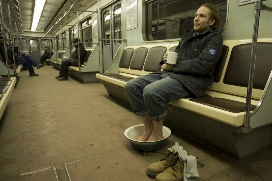 Необычные пассажиры метро 21.04.2015 (32 фото)