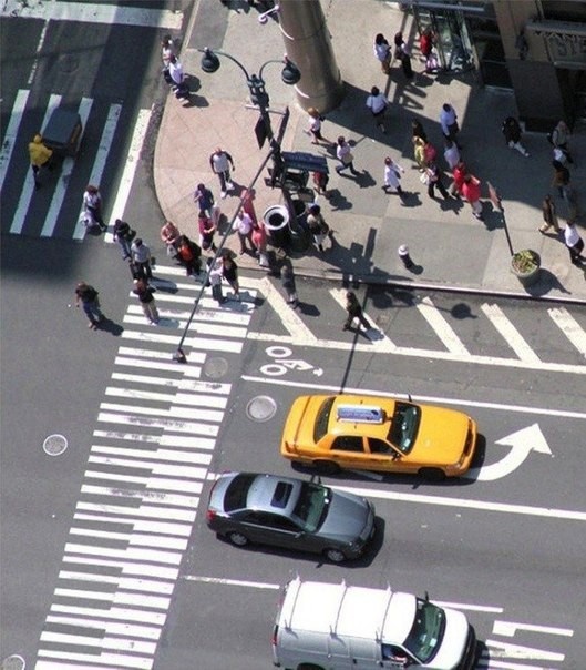 Необычные пешеходные переходы (10 фото)