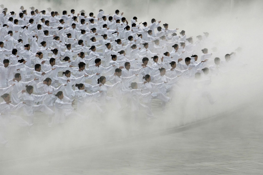 Фотографии массовых мероприятий в Китае (29 фото)