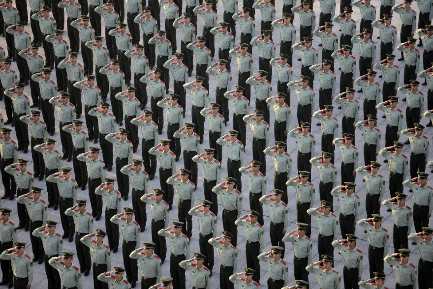 Фотографии массовых мероприятий в Китае (29 фото)
