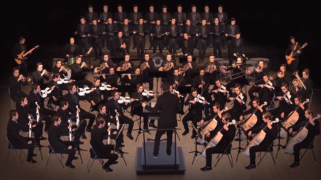 Человек-оркестр из 70 музыкантов (4 фото и видео)