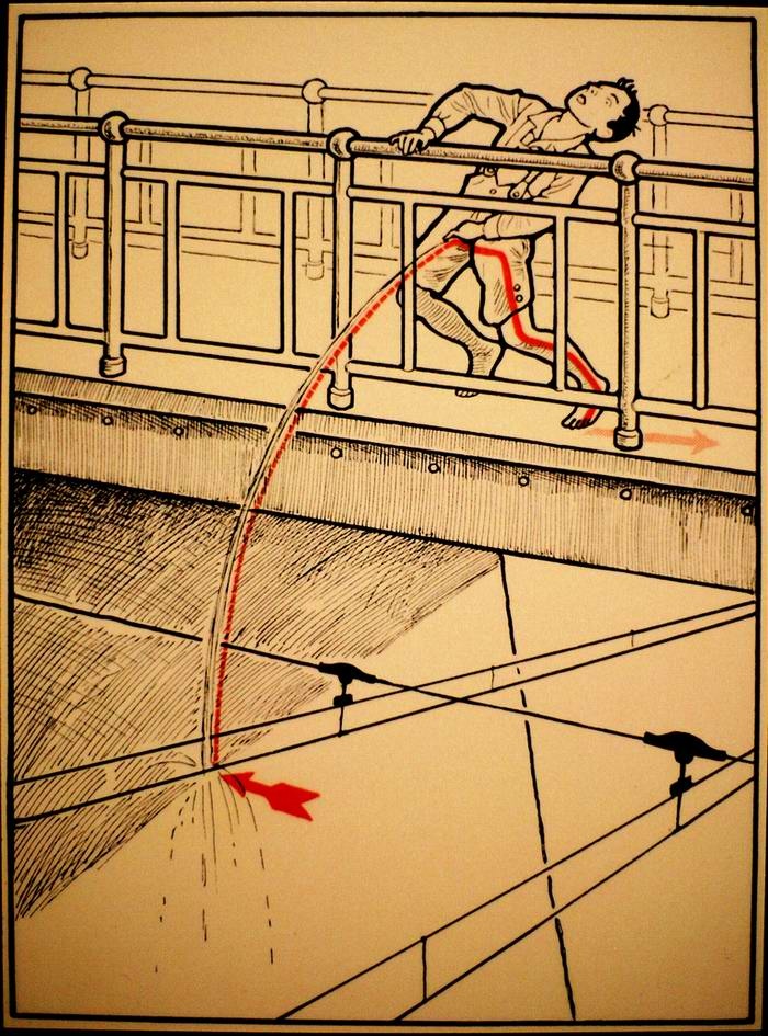 Техника безопасности в картинках по книге 1933 года (30 картинок)