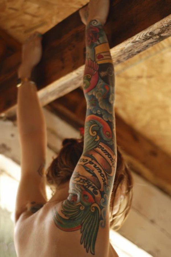 Девушки и татуировки 25.05.2015 (38 фото)