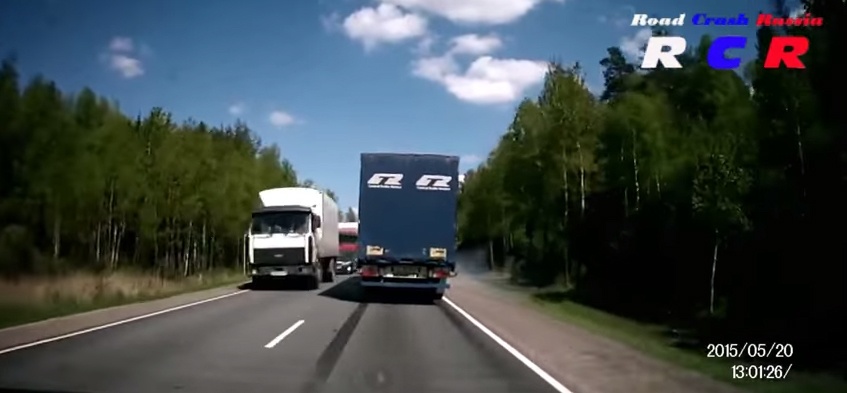 Аварии с участием грузовиков
