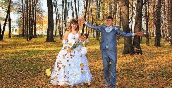 13 "шедевров" свадебных фотографов