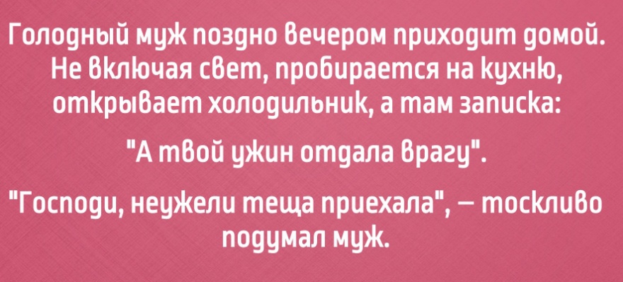 Подборка анекдотов про тёщу (26 картинок)