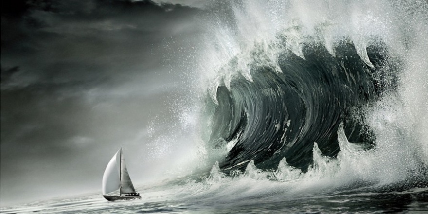 Невероятно огромные волны-убийцы (7 фото)