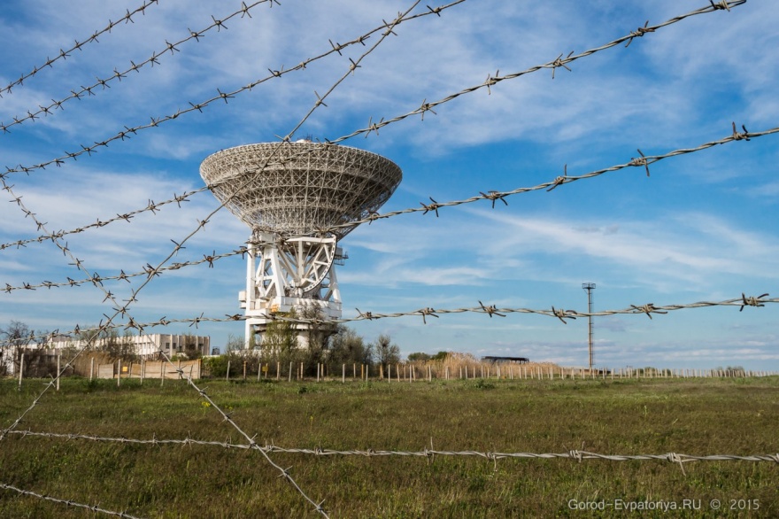 Уникальный радиотелескоп П-2500 (РТ-70) в Крыму
