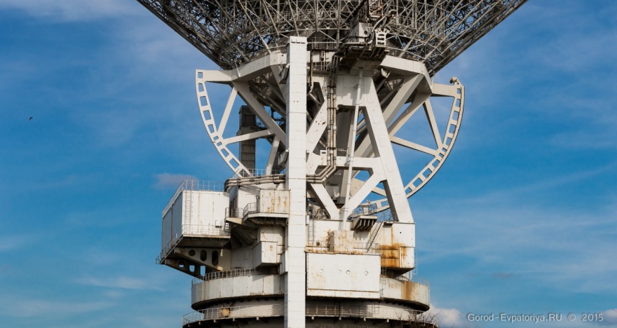 Уникальный радиотелескоп П-2500 (РТ-70) в Крыму