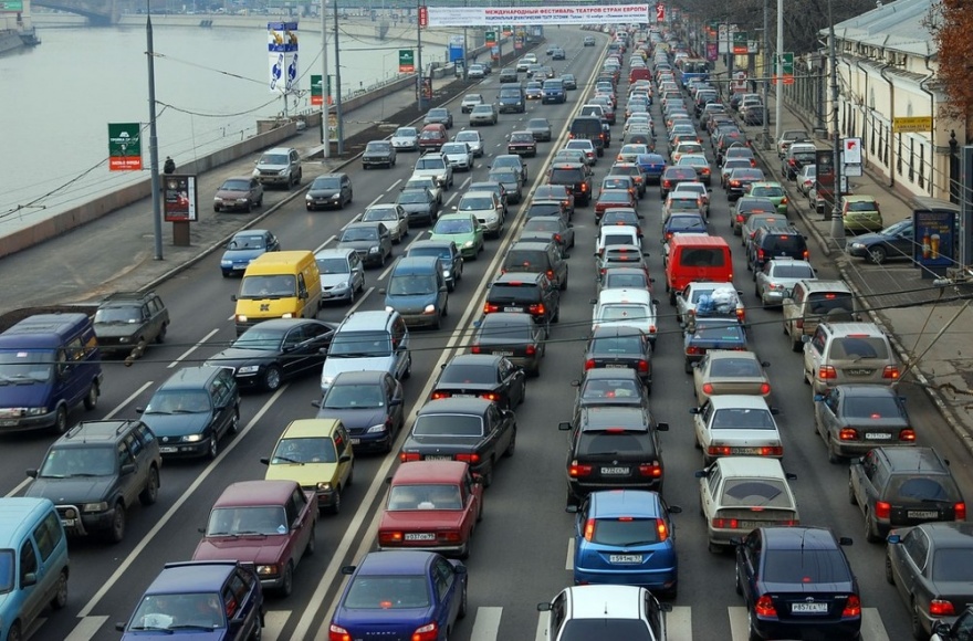 Города страдающие от автомобильных пробок