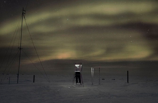 Работа специалиста-метеоролога на Северном полюсе