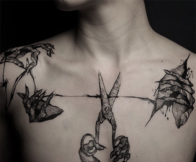 Удивительные татуировки южнокорейского мастера (21 фото)