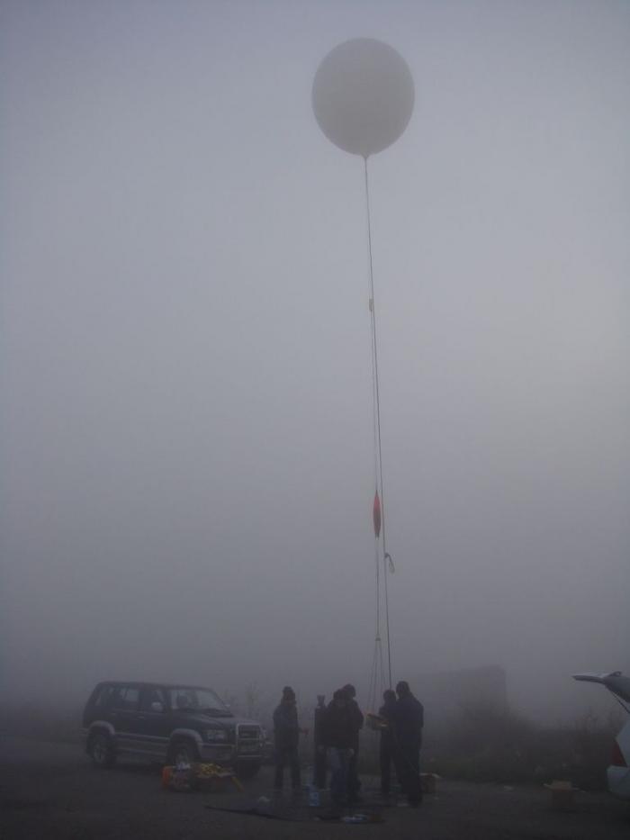 Запуск шара в космос (28 фото)
