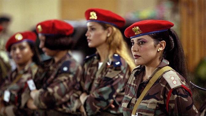 Женские отряды специального назначения