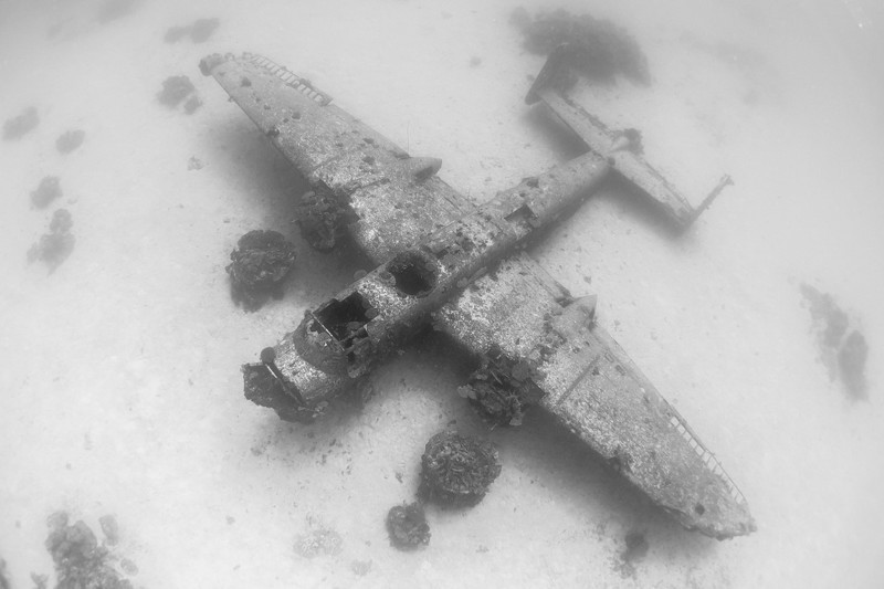 Фотографии затонувших самолетов (33 фото)