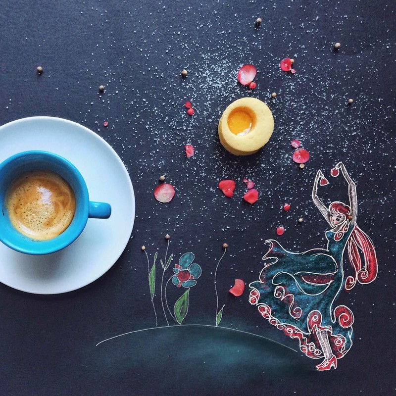 Утреннее кофе как искусство (16 фото)