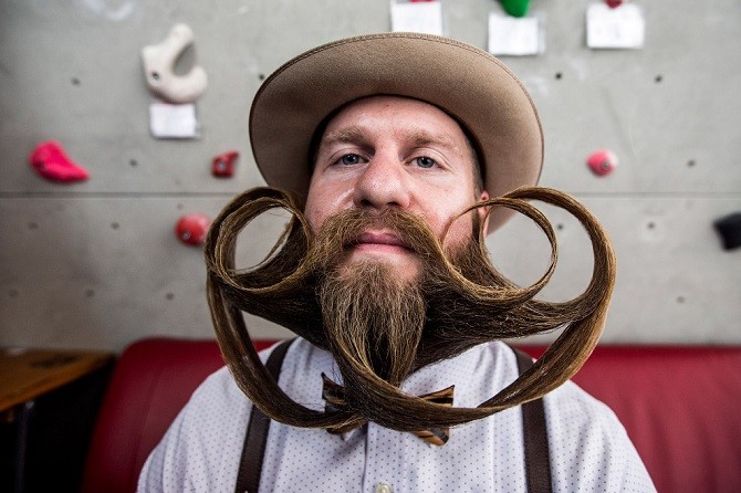 Мода на бороды: чемпионат по бородам и усам