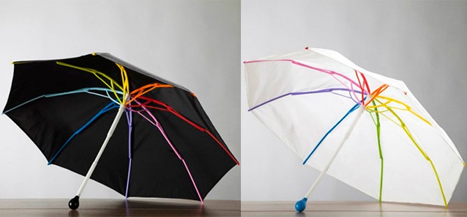 Многообразие оригинальных зонтов, для защиты от дождя (18 фото)