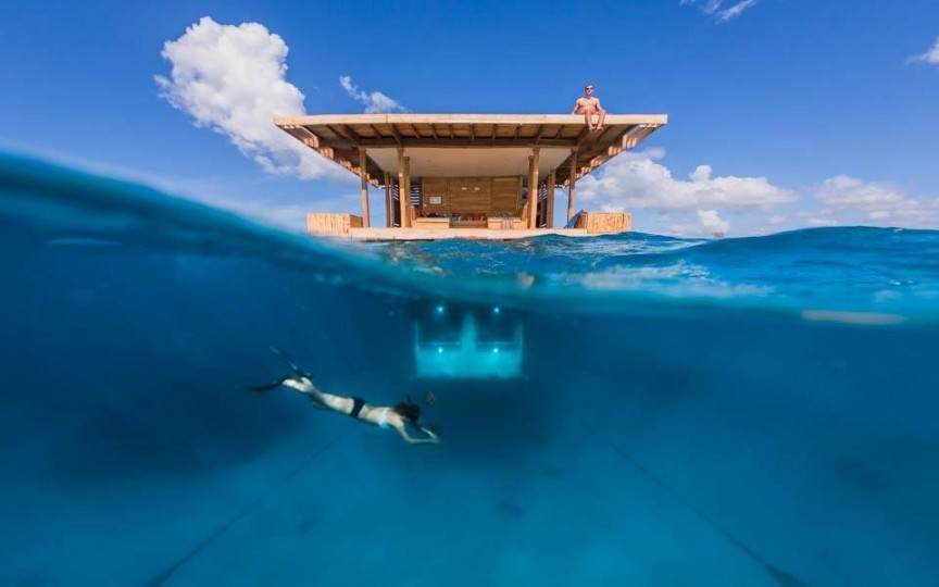 Впечатляющие подводные отели со всего мира (11 фото)