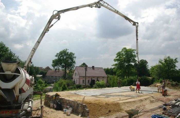 Строительство пенопластового дома в Польше (27 фото)