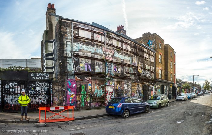 Уличное лондонское искусство (42 фото)