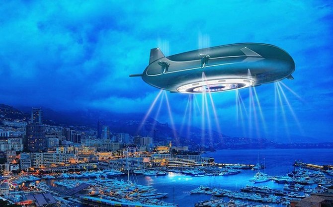Проект воздушного судна будущего Halo с открытой террасой за 330 миллионов долларов