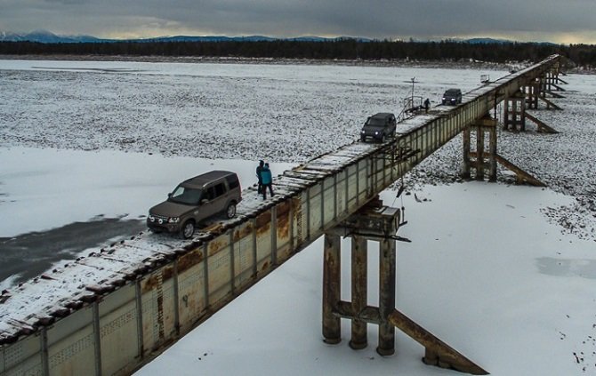 Cамый опасный мост в России