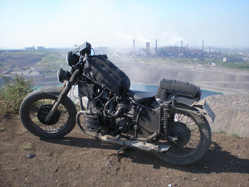 Шикарный тюнинг мотоцикла «Урал»