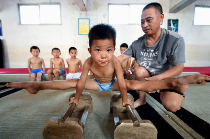 Китайский гимнастический лагерь