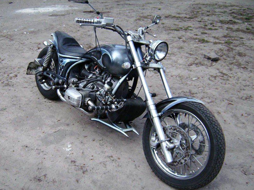 Шикарный тюнинг мотоцикла «Урал»