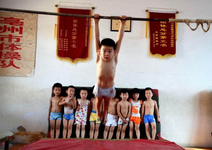 Китайский гимнастический лагерь